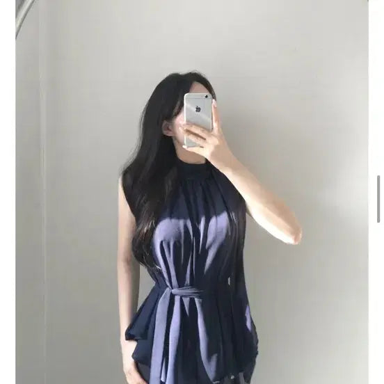 [BUNJANG] Offyoon Chiffon Tie Blouse / (새상품 일괄판매) 환승연애 블라우스 오프윤 쉬폰 타이 블라우스