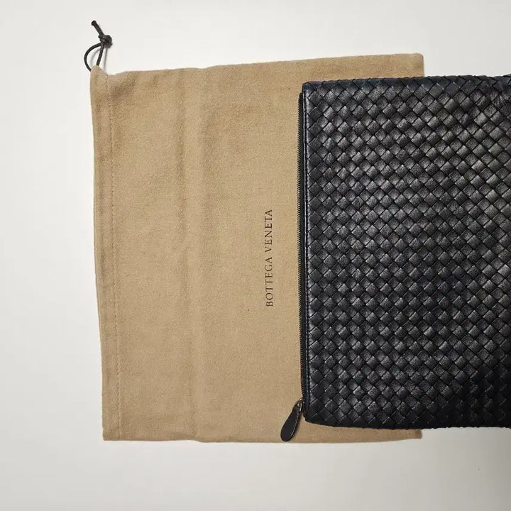 [BUNJANG] Bottega Veneta Black Clutch Bag / 보테가 베네타 블랙  클러치백