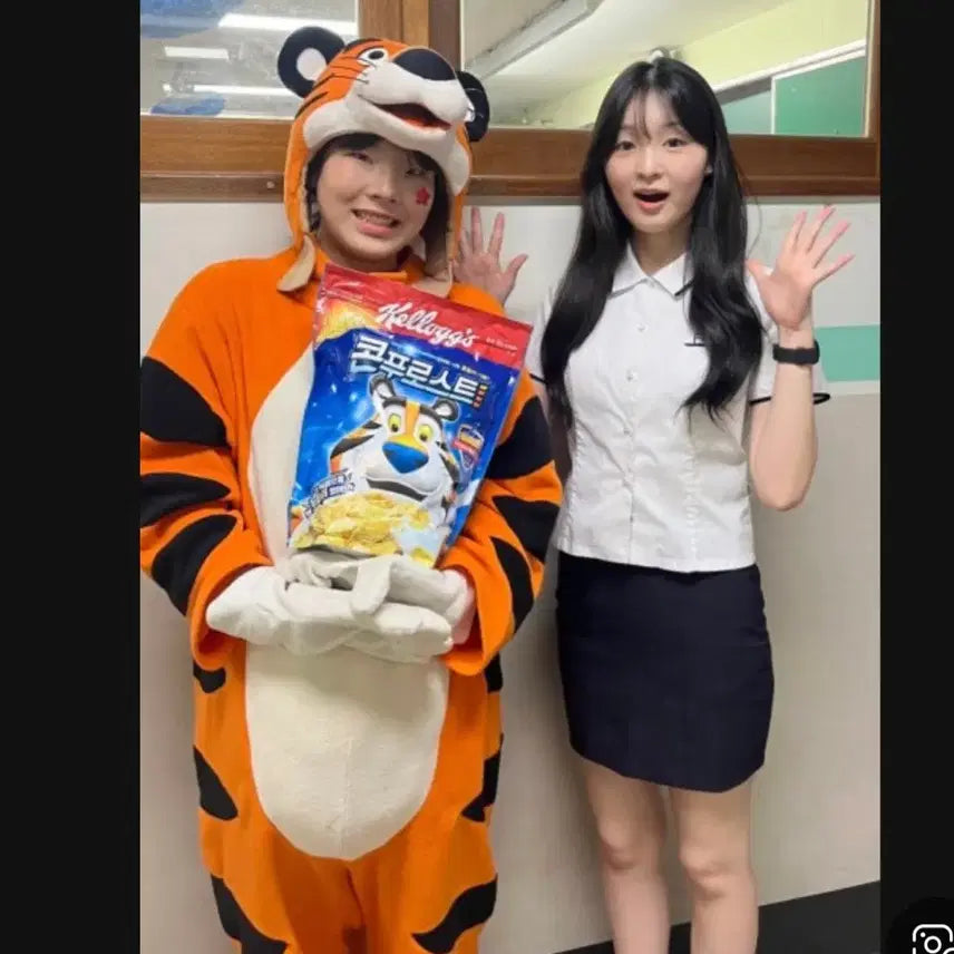 [BUNJANG] Tiger Animal Pajamas / 호랑이 동물 잠옷 (졸업사진)