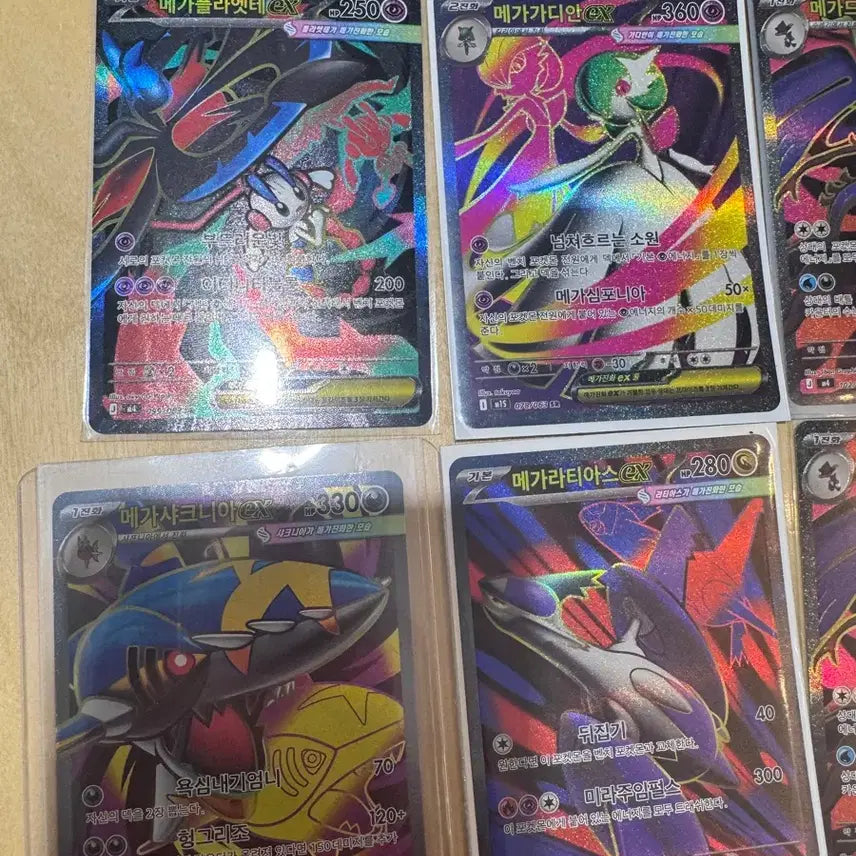 [BUNJANG] Pokemon Card Mega Blastoise SR, Mega Gardevoir SR, SAR Bundle Set / (택포)포켓몬카드 메가개굴닌자SR2장,메가 가디안SR,SAR포함 일괄