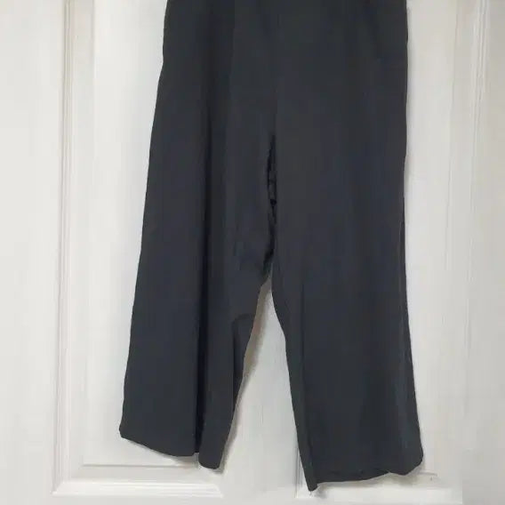 [BUNJANG] Black Wide Banding Pants (Size 55-66) / 검정 와이드 밴딩 팬츠 사이즈55~ 66