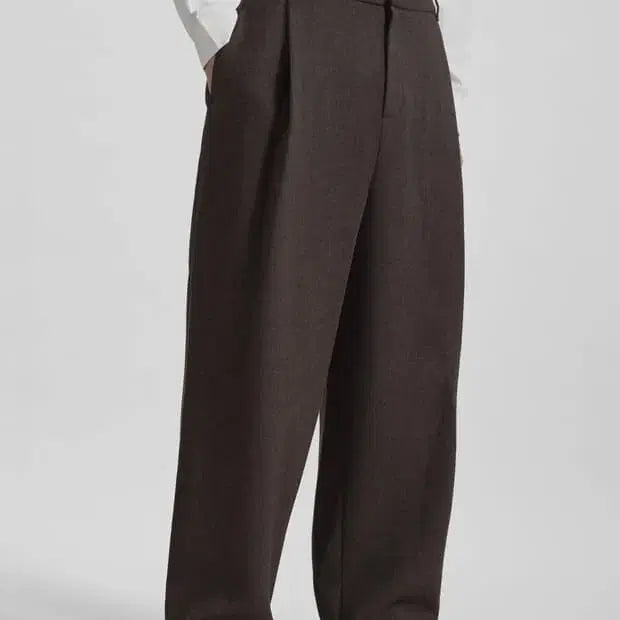 [BUNJANG] Amomento Wool Martin Pants Brown / 구매))아모멘토 울 마틴 팬츠 m사이즈 브라운