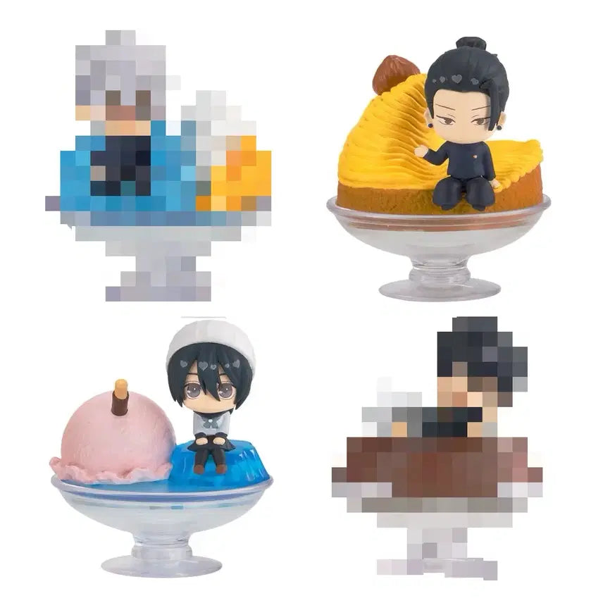 [BUNJANG] Jujutsu Kaisen PuniPuni Pappenoru Figure Geto, Rico Bundle Set / 일괄) 미개봉 주술회전 푸니토푸 파페노루 피규어 게토, 리코
