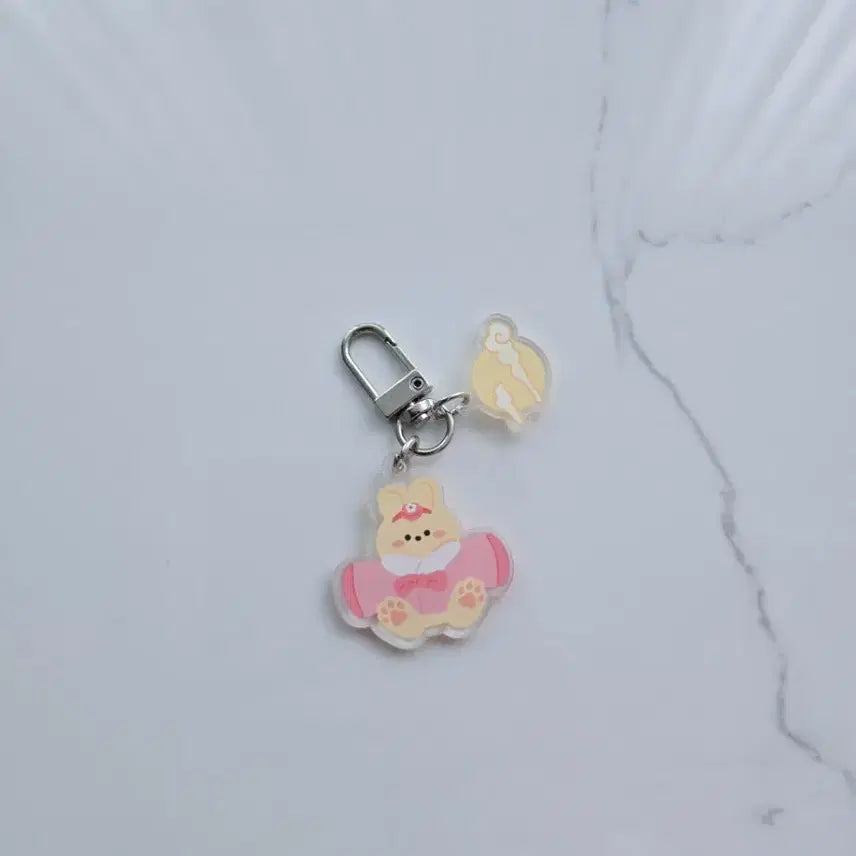 [BUNJANG] Keyring Keychain Set (5 pcs) / [미사용 새상품] (5개) 키링, 열쇠고리