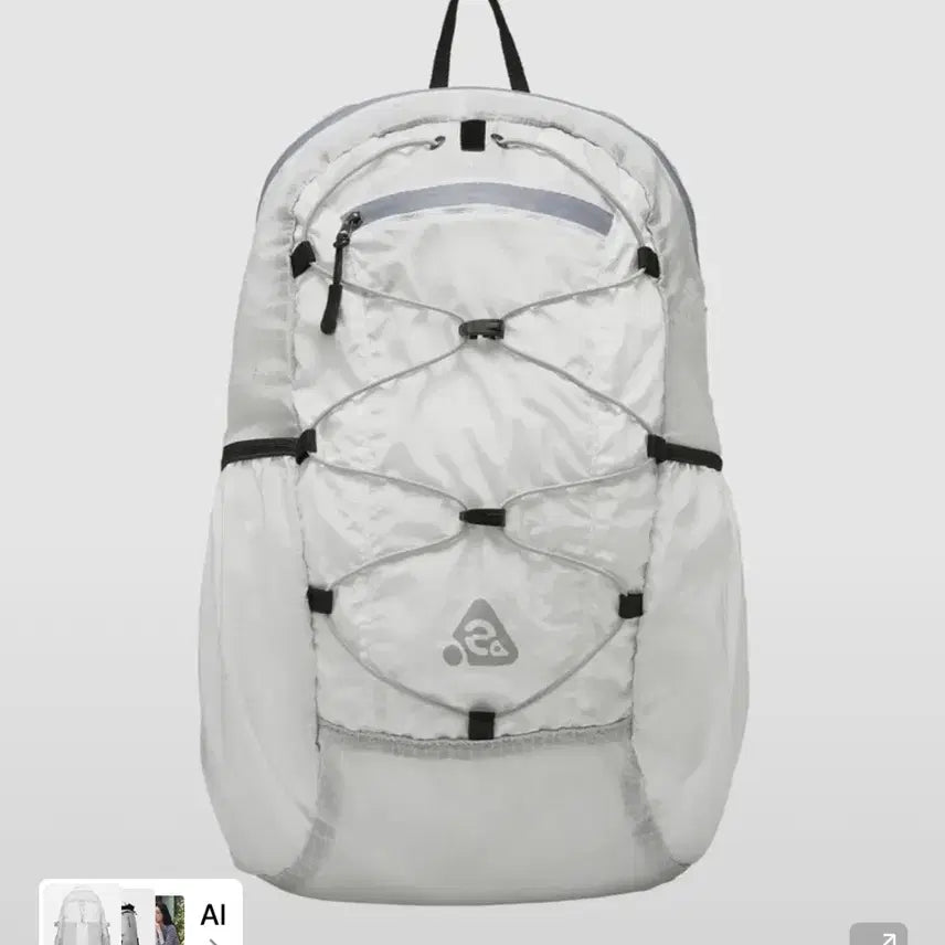 [BUNJANG] HaiSan Backpack White / 하이산 백팩 화이트