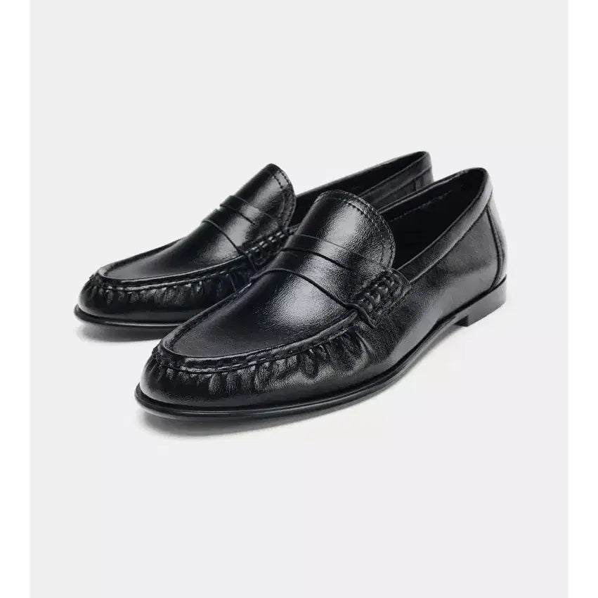 [BUNJANG] Zara Shirring Loafers / 자라 셔링로퍼