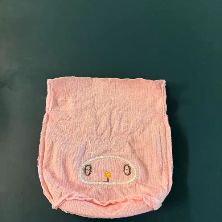 [BUNJANG] Hello Kitty My Melody Face Pouch / 헬로키티 마이멜로디 페이스 파우치 가챠에 안감 넣었어요.