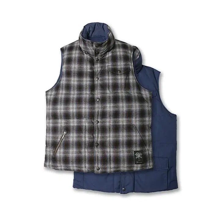 [BUNJANG] Universal Language Reversible Padding Vest / 유니버셜 랭귀지 [Universal Language] 리버시블 패딩베스트