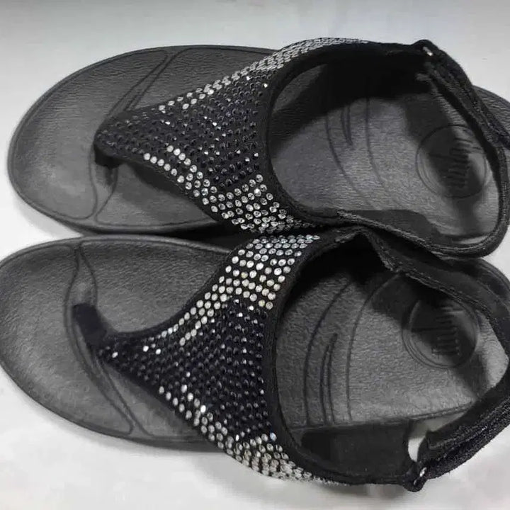 [BUNJANG] Fitflop Leather Sandals Size 225 / 핏플랍 가죽샌들 225사이즈