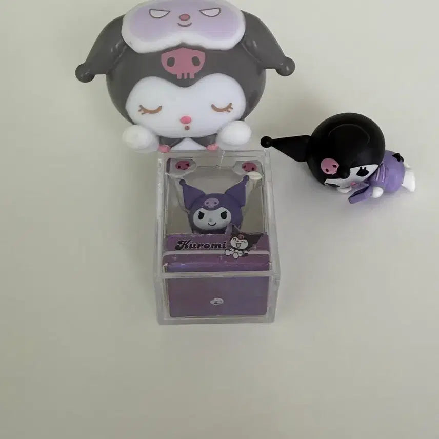 [BUNJANG] Kuromi Random Figure Set / 쿠로미 피규어 랜덤 피규어 세트