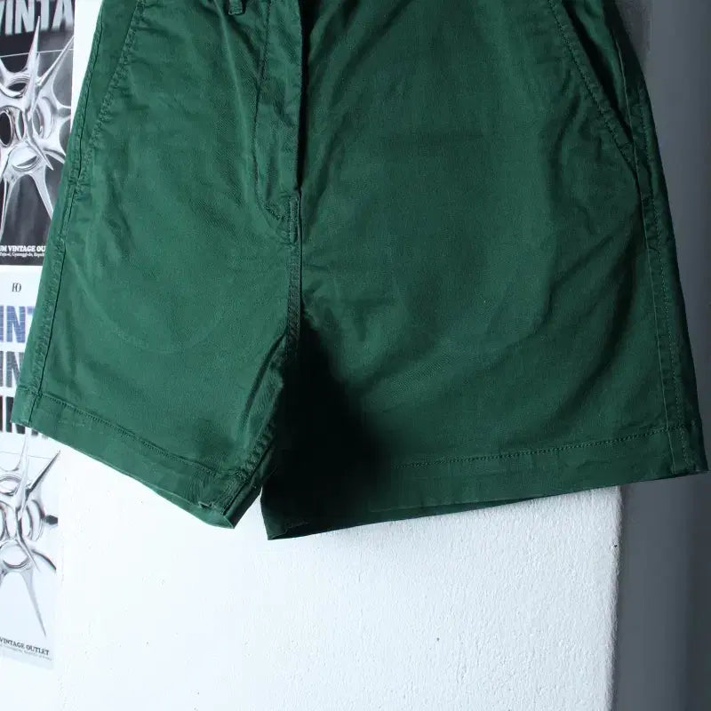 [BUNJANG] ARKET Cotton Shorts Green / W(L) 아르켓 반바지 팬츠 그린 면 아메카지-2644