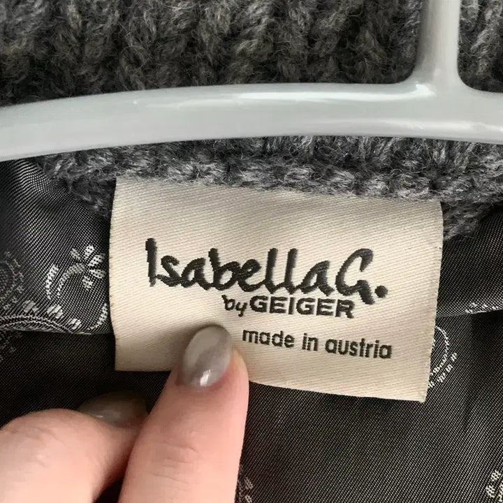 [BUNJANG] Geiger Isabella G Label Shawl Coat / 가이거 코트 자켓 (현백 구매)