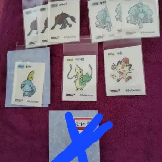 [BUNJANG] Pokemon Stickers Series 5 / 포켓몬 띠부씰 시즌5 판매