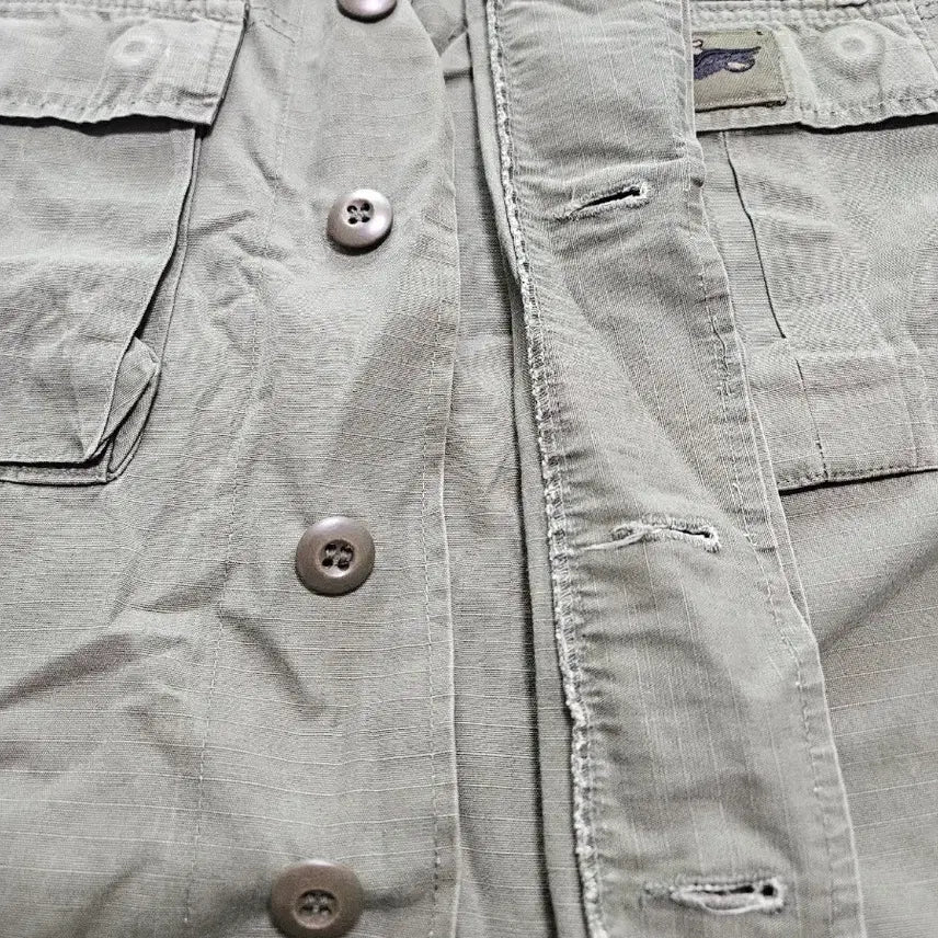 [BUNJANG] 1970s US Army RDF Solid Color Jacket (Small Regular) / 1970s 미 육군 단색 민무늬 RDF 상의 판매합니다.