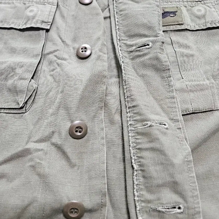 [BUNJANG] 1970s US Army RDF Solid Color Jacket (Small Regular) / 1970s 미 육군 단색 민무늬 RDF 상의 판매합니다.
