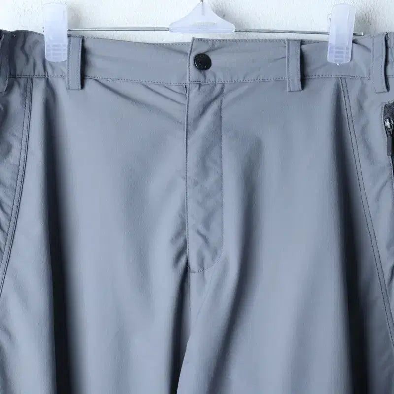 [BUNJANG] The North Face XL Functional Training Pants / (XL) 노스페이스 트레이닝복 바지 등산 기능성 밴딩 그레이-264D
