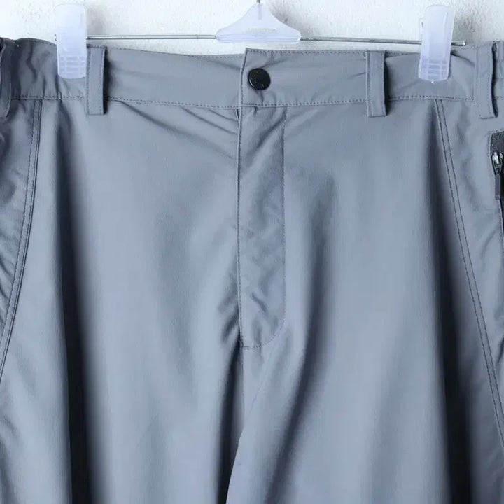 [BUNJANG] The North Face XL Functional Training Pants / (XL) 노스페이스 트레이닝복 바지 등산 기능성 밴딩 그레이-264D