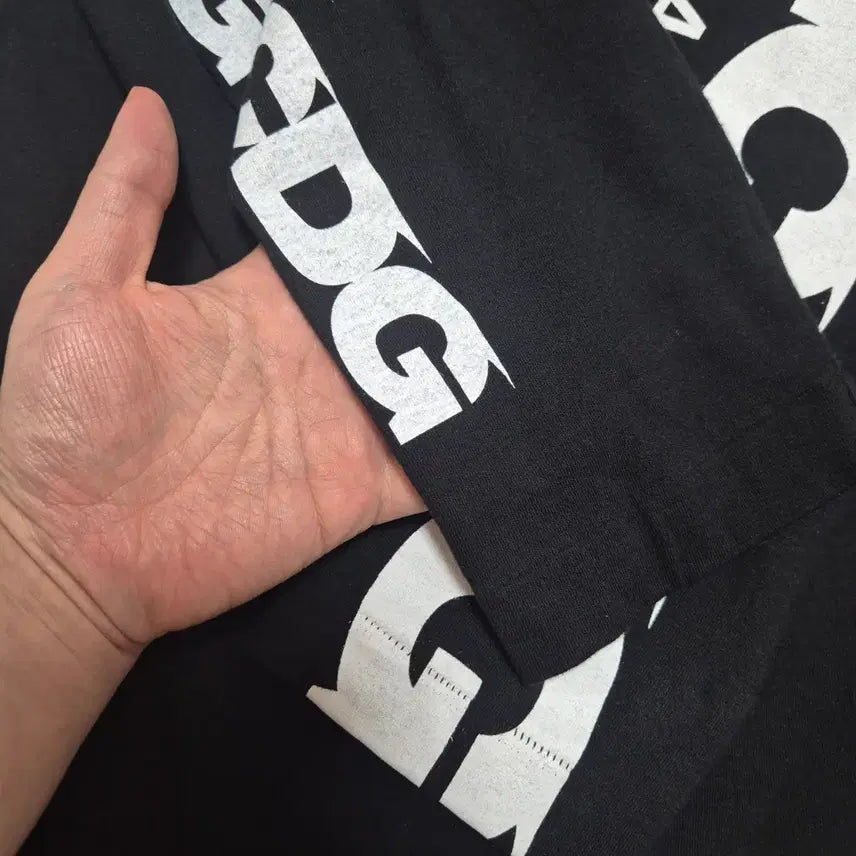 [BUNJANG] CDG Long Sleeve Black T-Shirt L / 꼼데가르송 cdg 롱슬리브 블랙