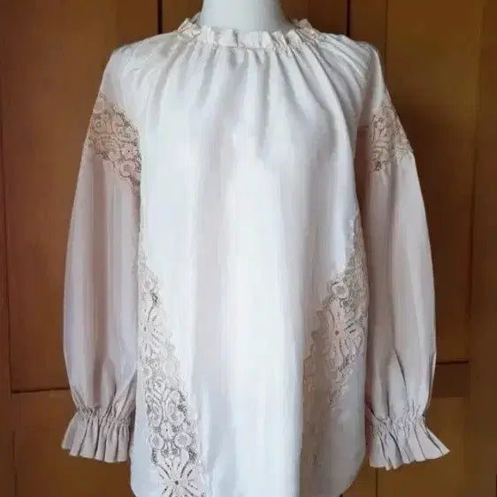 [BUNJANG] Lanvin Collection 100% Silk Blouse / 랑방컬렉션 실크 블라우스