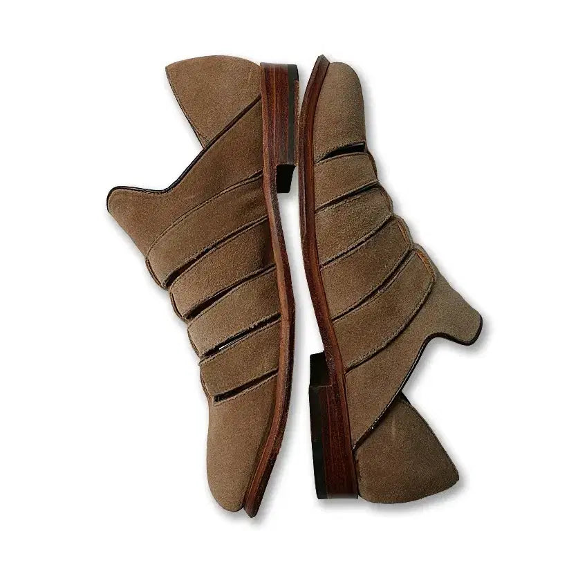 [BUNJANG] Polpetta Suede Classic Gurhka Sandals / 폴페따 [Polpetta] 스웨이드 럭셔리 클래식 구르카 샌들