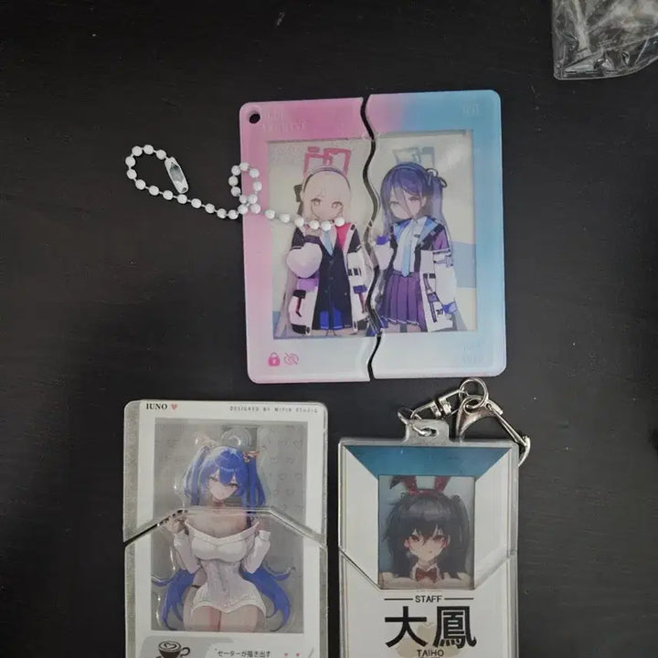 [BUNJANG] Blue Archive Acrylic Keychain Set / 블루아카이브 등 등 키링
