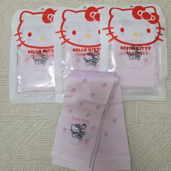 [BUNJANG] Sanrio Hello Kitty Hangyodon Cooling Arm Sleeves / 산리오 정품 쿨토시 팔토시 헬로키티 한교동 새상품
