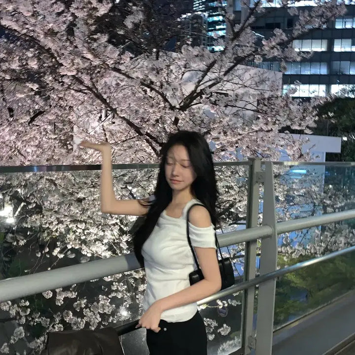 [SOLD OUT] 리즈 leeds 로지 레이어드 티 Rosy layered tee
