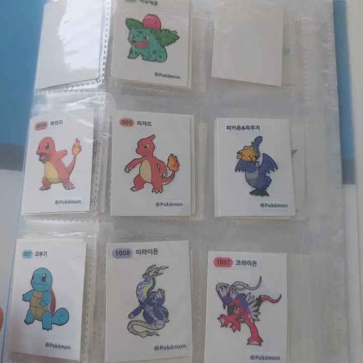 [BUNJANG] Pokemon Sticker Set / 포켓몬 띠부실 세트