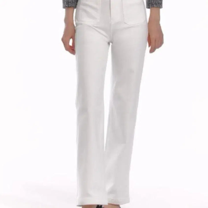 [BUNJANG] SIE Mono Pocket White Denim XS Standard / 시에 sie 모노 포켓 화이트 데님 xs 스탠다드
