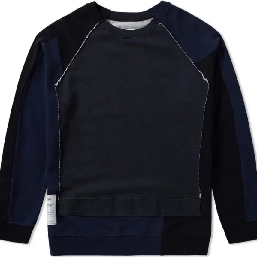 [BUNJANG] Maison Margiela Replica Patchwork Sweatshirt / 메종 마르지엘라 리 에디션 패치워크 스웻셔츠