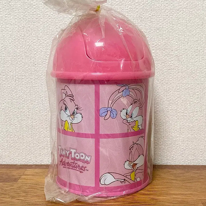 [BUNJANG] TinyToon 1999 Metal Mini Trash Can / [고전문구] 1999년 타이니툰 철제 휴지통 데스크 쓰레기통 미니