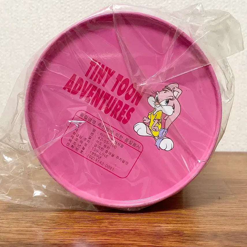 [BUNJANG] TinyToon 1999 Metal Mini Trash Can / [고전문구] 1999년 타이니툰 철제 휴지통 데스크 쓰레기통 미니