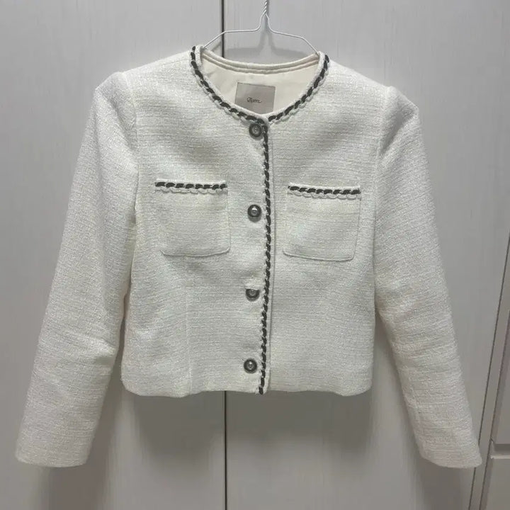[BUNJANG] ROEM Tweed Jacket Ivory / 로엠 트위드 자켁 아이보리