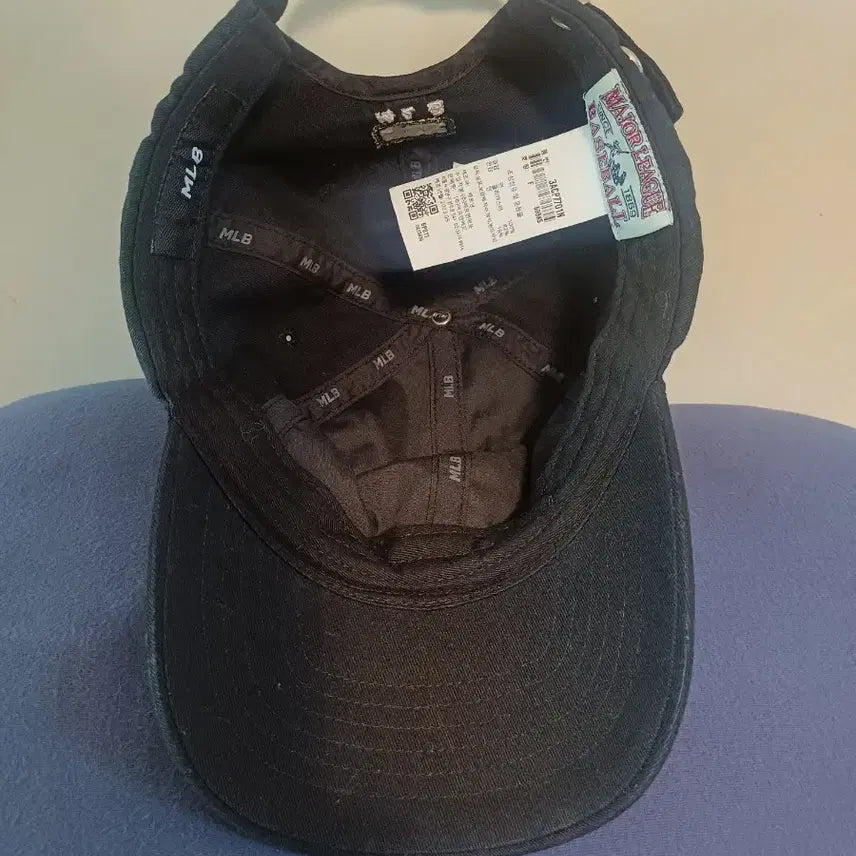 [BUNJANG] MLB New York Yankees Black Baseball Cap / mlb뉴욕 양키스 블랙 볼캡 모자