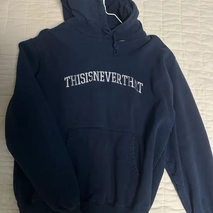 [BUNJANG] thisisneverthat Navy Hoodie / 디스이즈네버댓 네이비 후드티