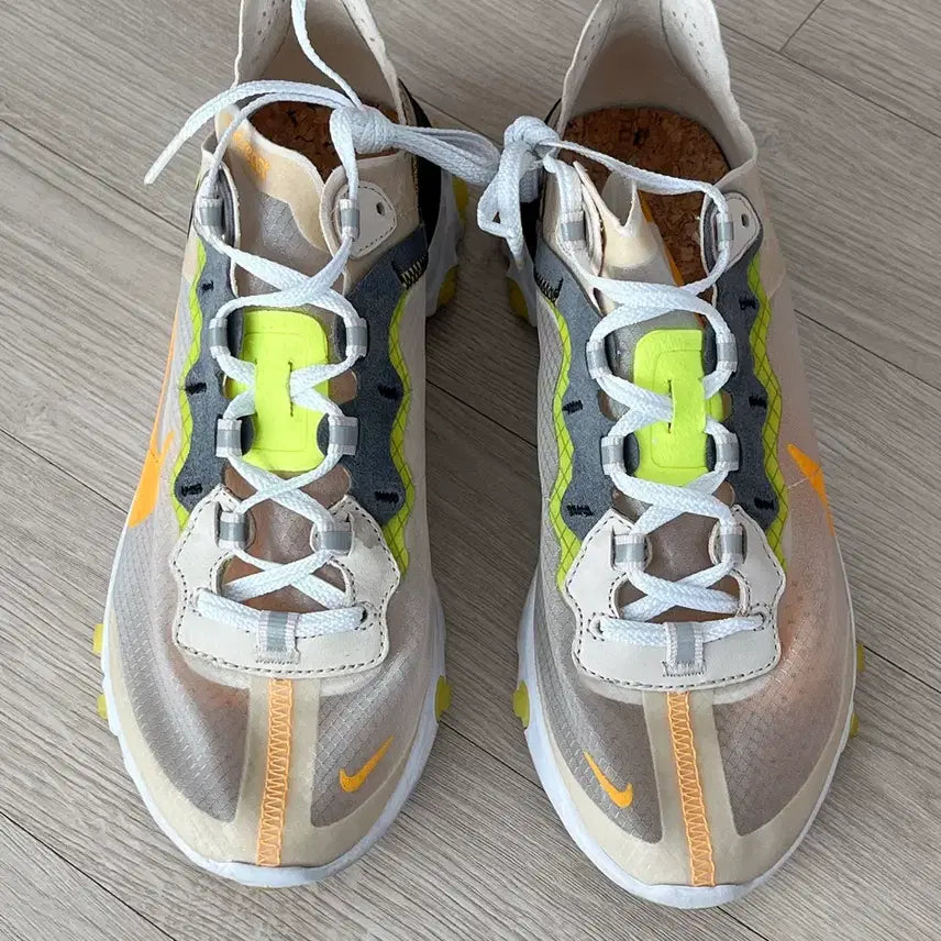[BUNJANG] Nike React Element 87 Light Ound Brown Sneakers / 나이키 리액트 엘리먼트 87 라이트 오우드 브라운