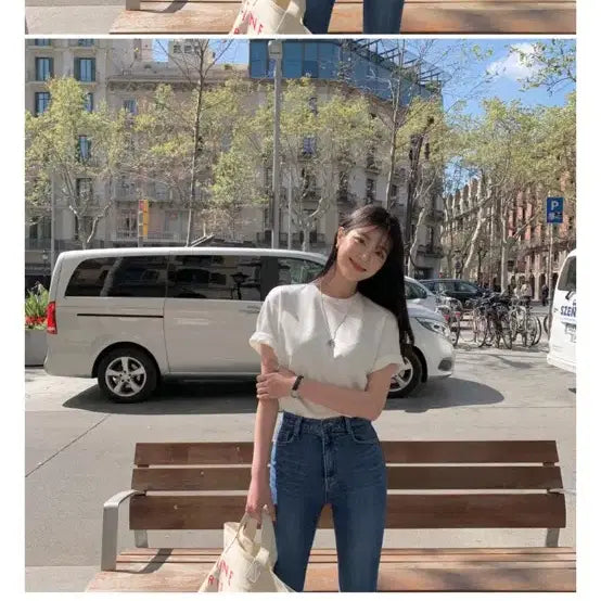 [BUNJANG] Flymodel Indigo Blue Bootcut Denim Pants Size 25 / 플라이모델 진청 부츠컷 데님팬츠 25사이즈