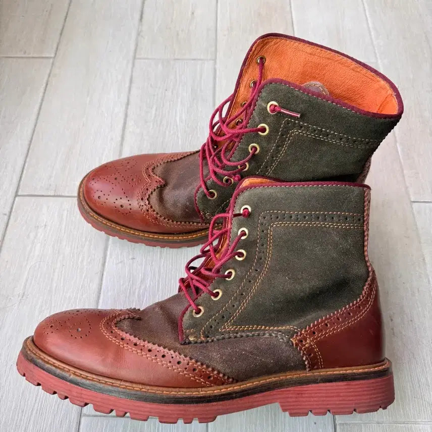 [BUNJANG] Danner Wingtip Boots Brown/Khaki 260mm / 대너 윙팁 부츠 브라운/카키 260mm