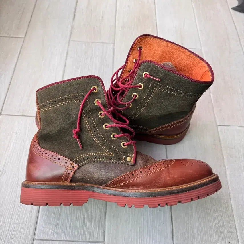 [BUNJANG] Danner Wingtip Boots Brown/Khaki 260mm / 대너 윙팁 부츠 브라운/카키 260mm