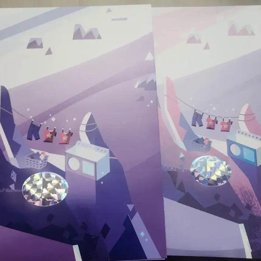[BUNJANG] Steven Universe LP Vinyl Set 1 &amp; 2 (Unsealed) / 스티븐유니버스 LP판 1탄 2탄(일괄)