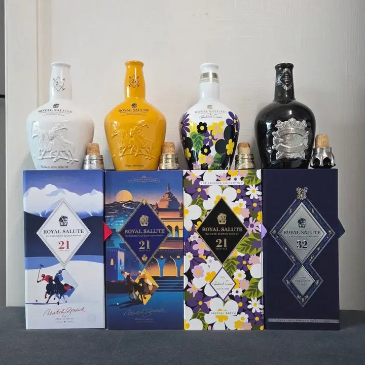 [BUNJANG] Royal Salute Whiskey Empty Bottles Set / 로얄살루트 위스키 공병