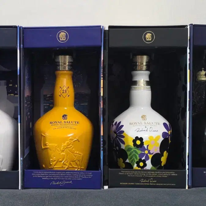 [BUNJANG] Royal Salute Whiskey Empty Bottles Set / 로얄살루트 위스키 공병