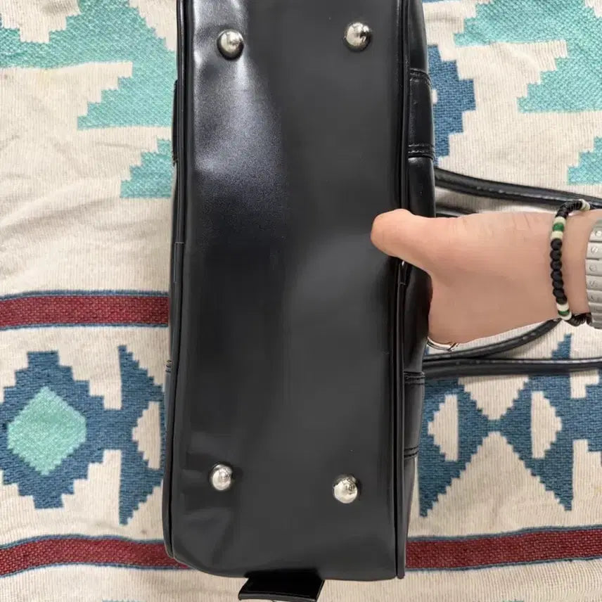 [BUNJANG] Comme des Garçons Double Zipper Bag M Size / 꼼데가르송 더블 지퍼백 M사이즈 OZ-K211