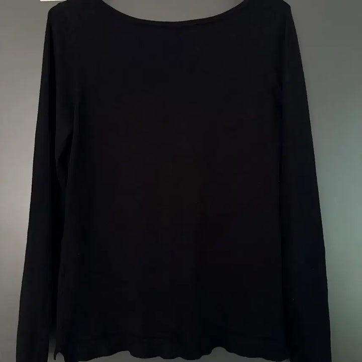 [BUNJANG] Round Neck Cardigan Spring/Fall Basic Black / 라운드넥 가디건 간절기용 봄가을용 55, M