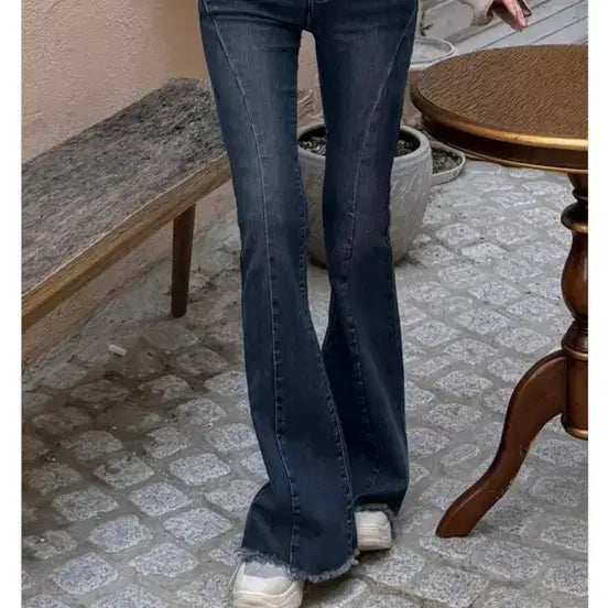[BUNJANG] KAINDAAMI Bootcut Denim Pants (Karina Wear) / 카인다미 부츠컷 데님 팬츠 [카리나 착용]