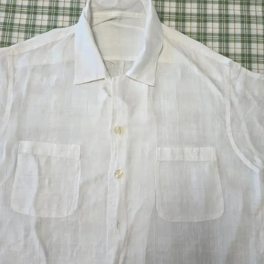 [BUNJANG] Ramie Blend Shirt / 4ㅡ모시 국산 셔츠ㅡ95