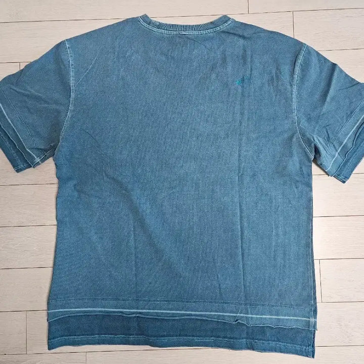 [BUNJANG] Ader Error Blue Washing T-Shirt / 아더에러 블루 워싱 반팔 티셔츠