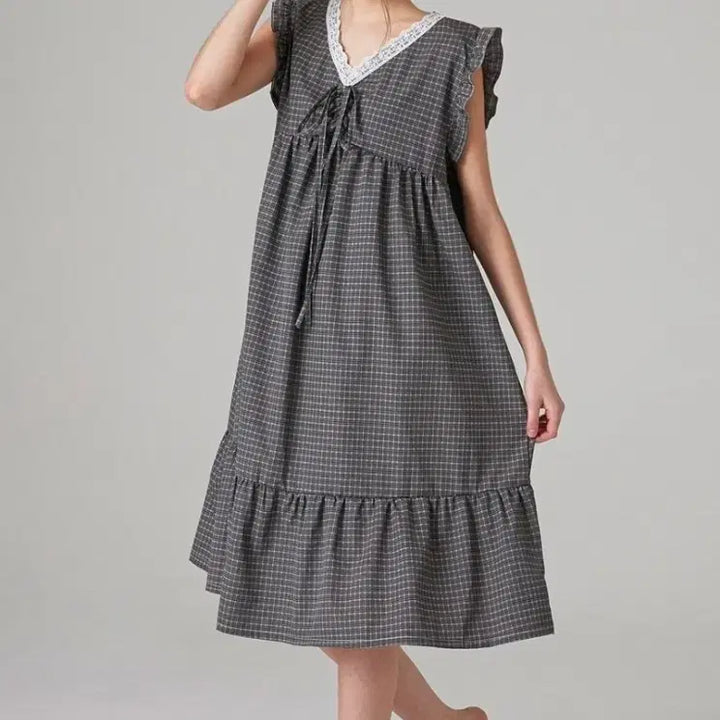 [BUNJANG] New Home Wear One-Piece Dress / 새상품> 홈웨어 원피스