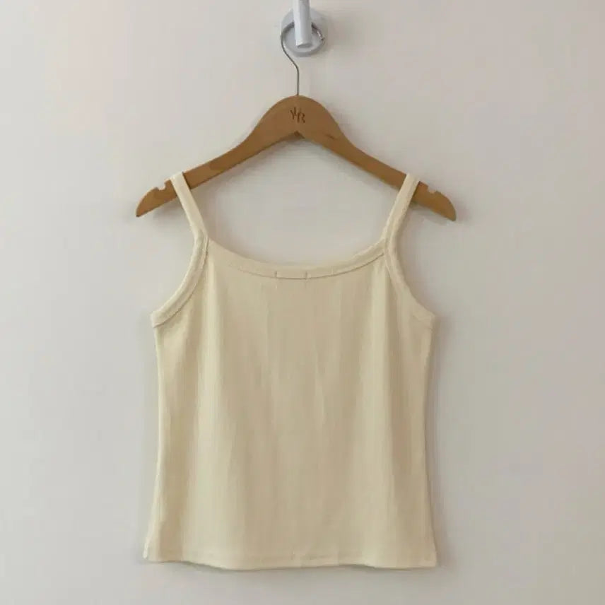 [BUNJANG] HERE YOU LABEL Ribbed Sleeveless Tank Top / [미개봉새상품]유리에 수플레 골지 나시