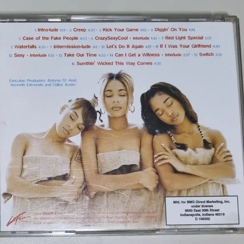 [BUNJANG] TLC Crazysexycool Vol. 2 Unsealed CD / TLC Crazysexycool 2집 (개봉 CD)